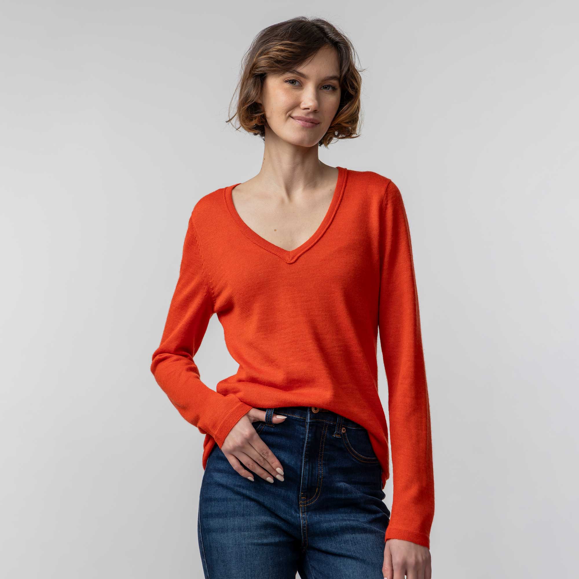 V Neck Sweater