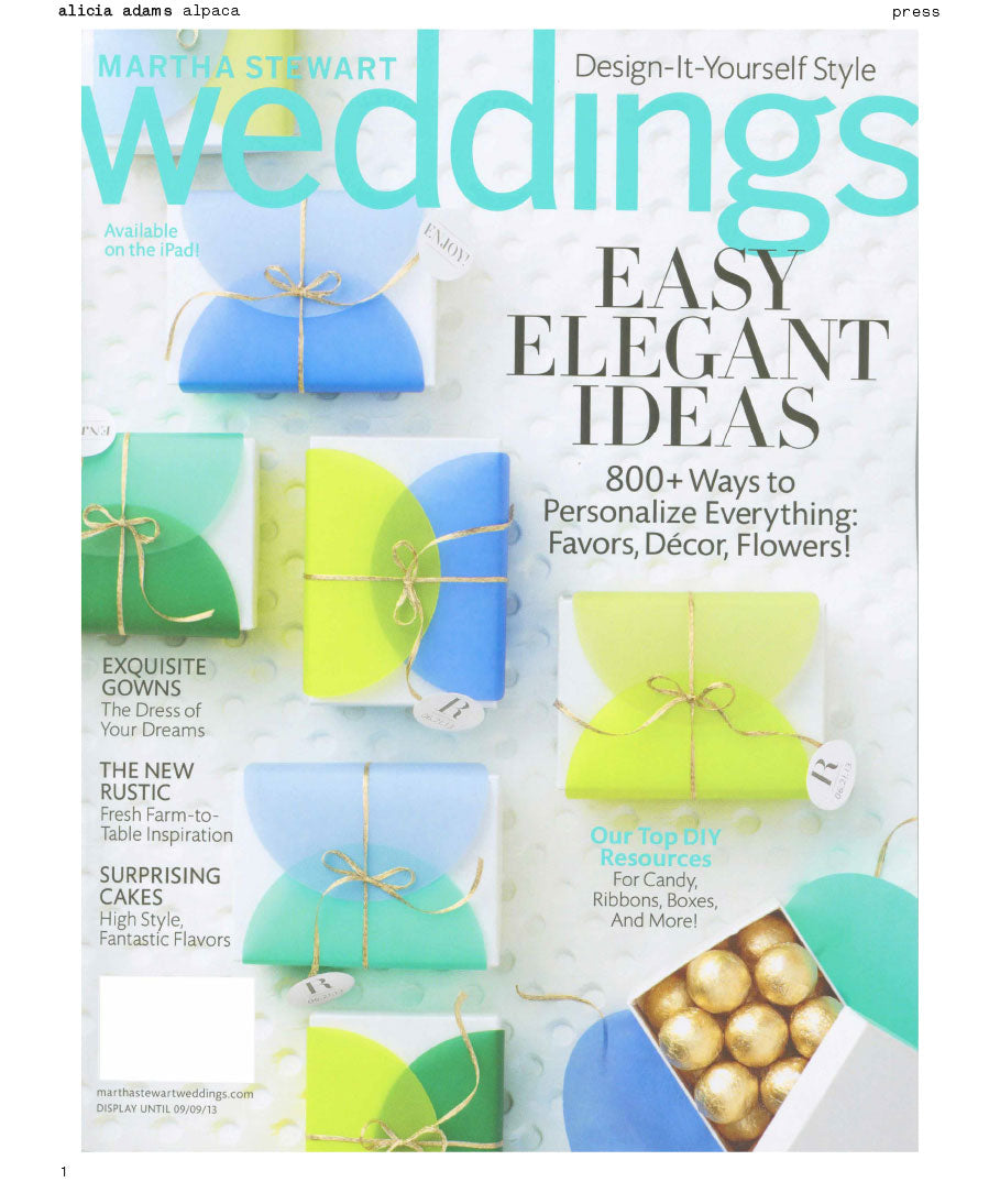 Martha Stewart Weddings