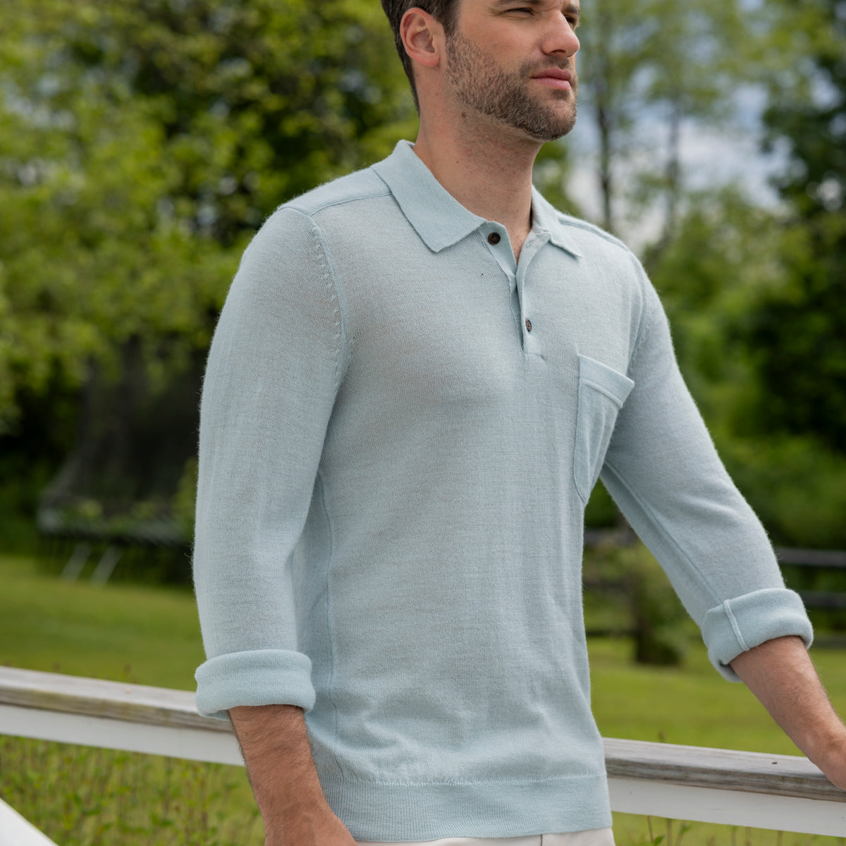 Knit Polo
