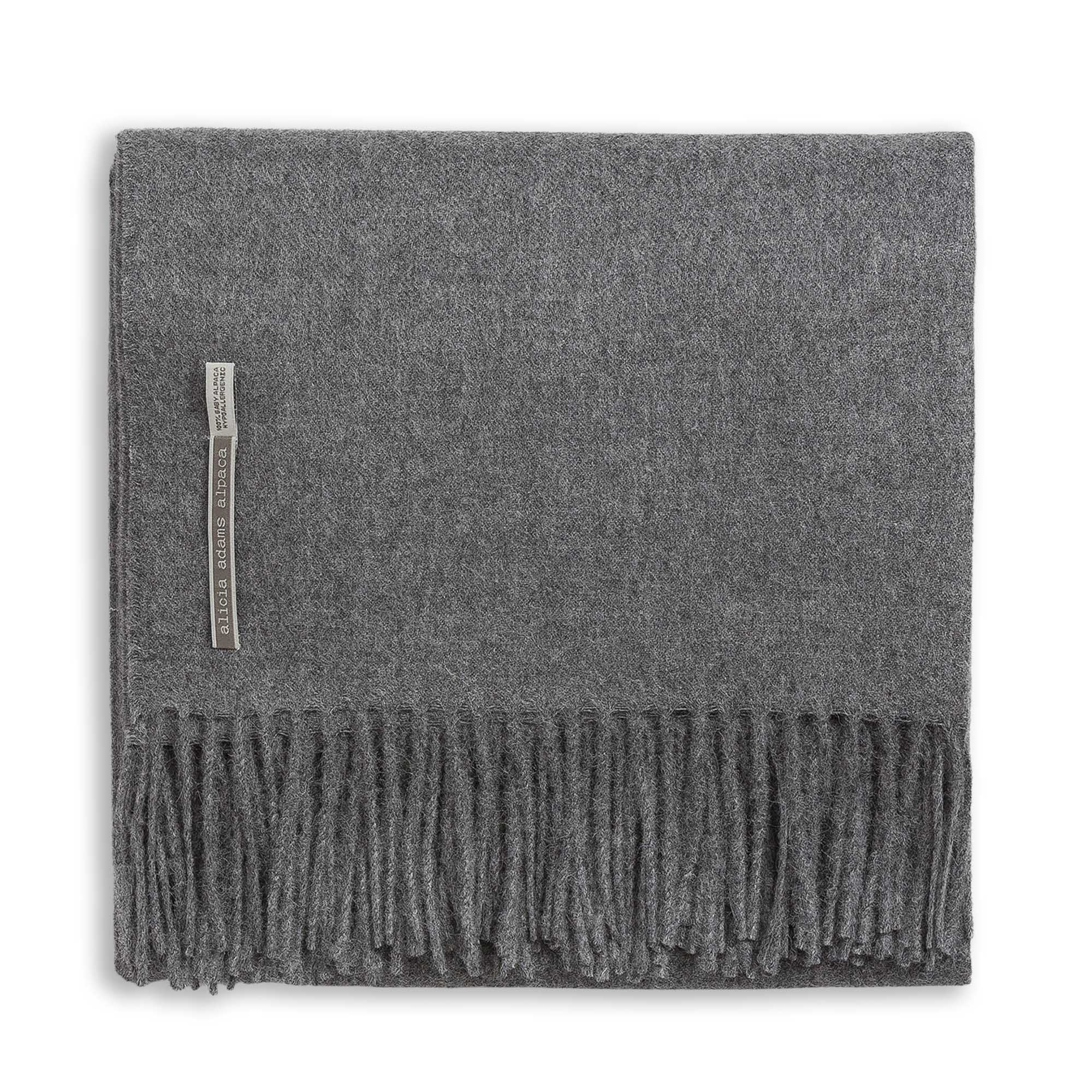 the Alicia Adams Alpaca Classic Cape -   Grey