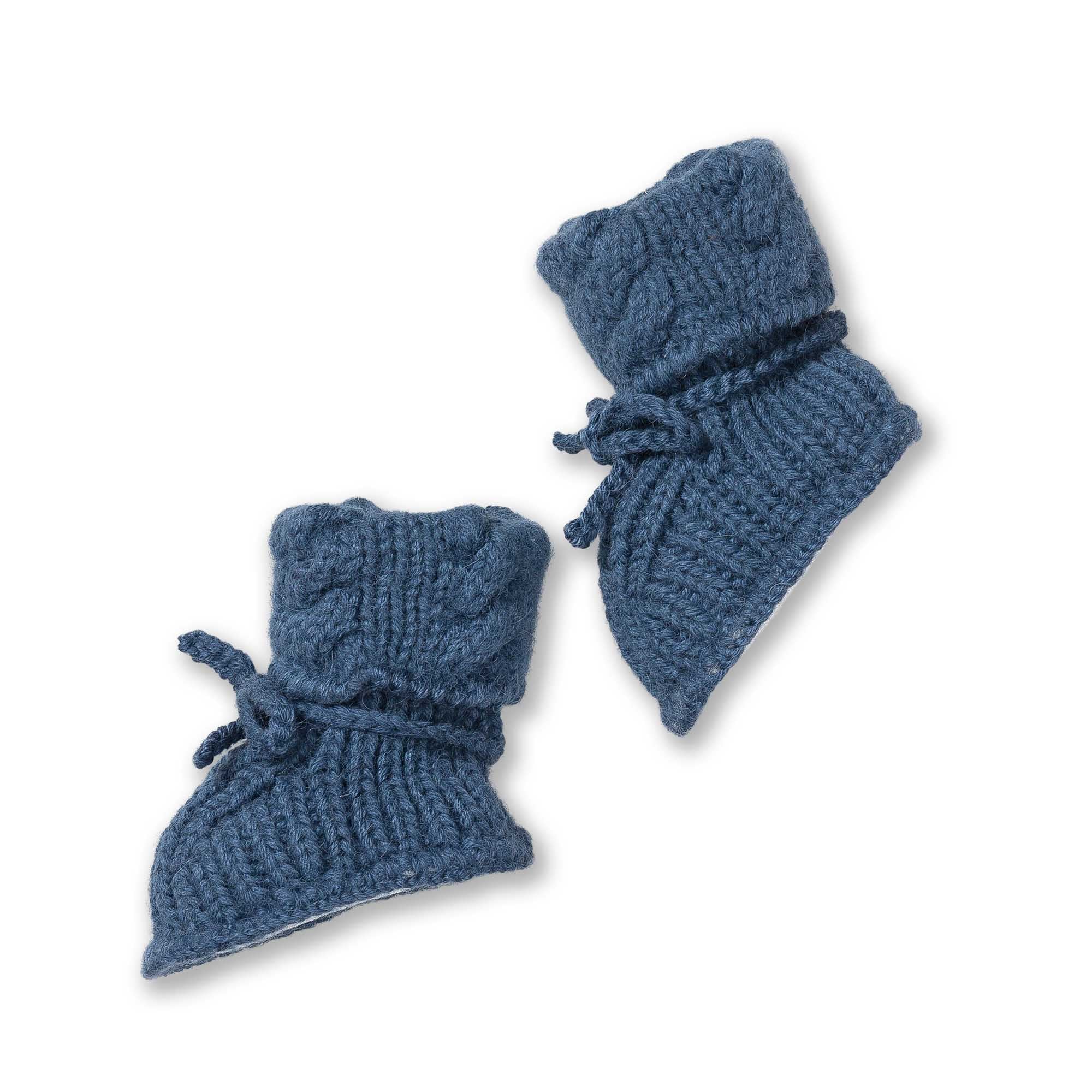 Baby Alpaca Booties - English Manor