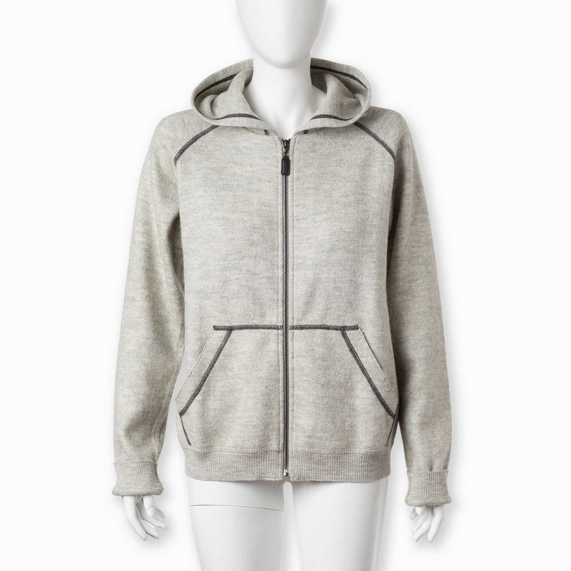 Heather Grey Organic Cotton Zip-Up Sweatshirt — Original Favorites