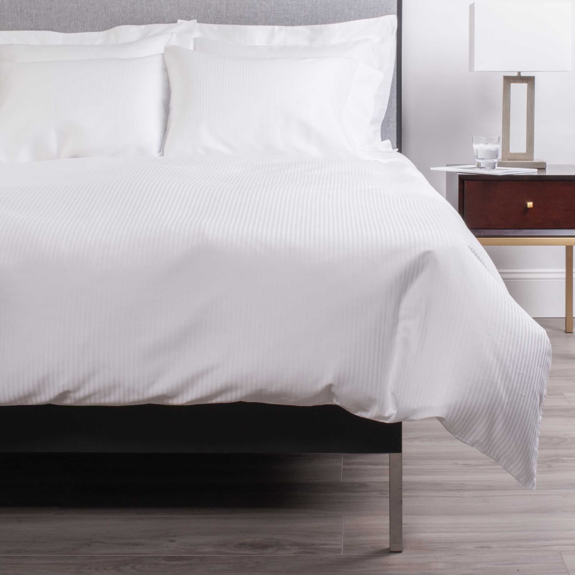 Savoia Duvet Cover - Knife Edge with Buttons