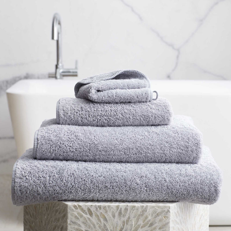 12 Pieces Majestic Luxury Long Lasting Cotton Bath Towel In Size 27x52 In  Silver Grey - Bath Towels - at 