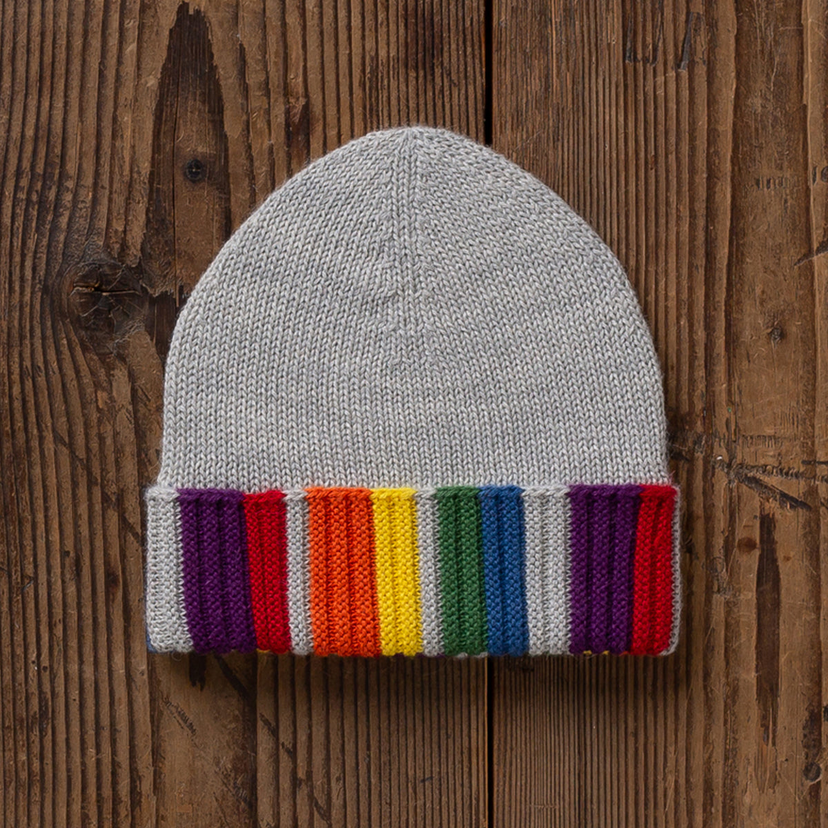 Buy Rainbow Hat | Luxury Alpaca Knit Hat | Alicia Adams Alpaca