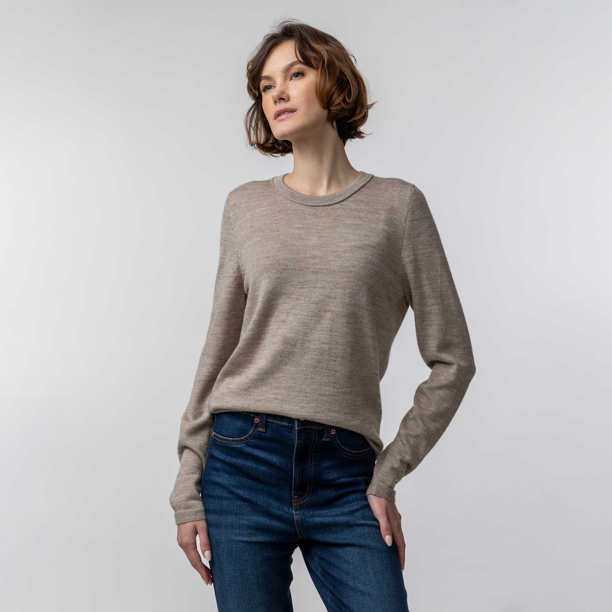 Crew Neck Sweater for Women