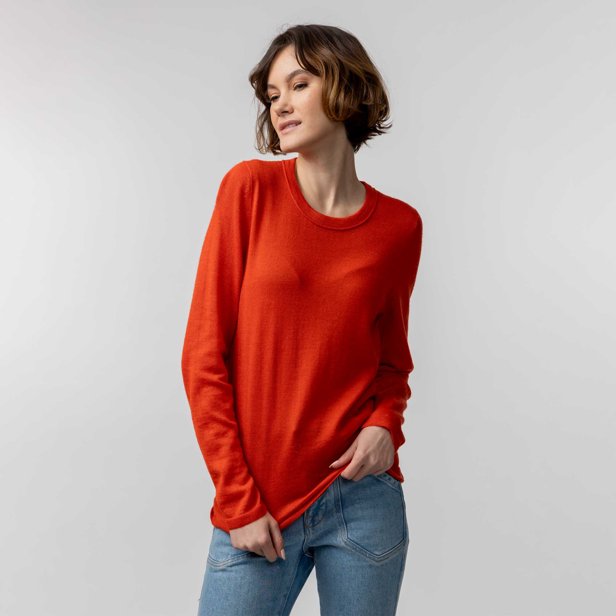 Crew Neck Sweater for Women