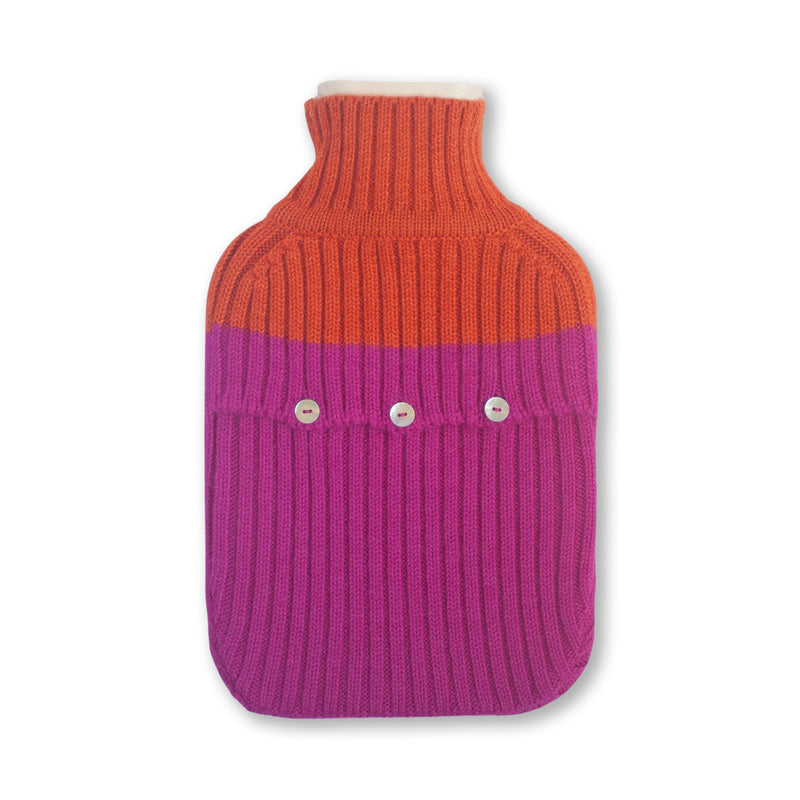 Ribbed Hot Water Bottle