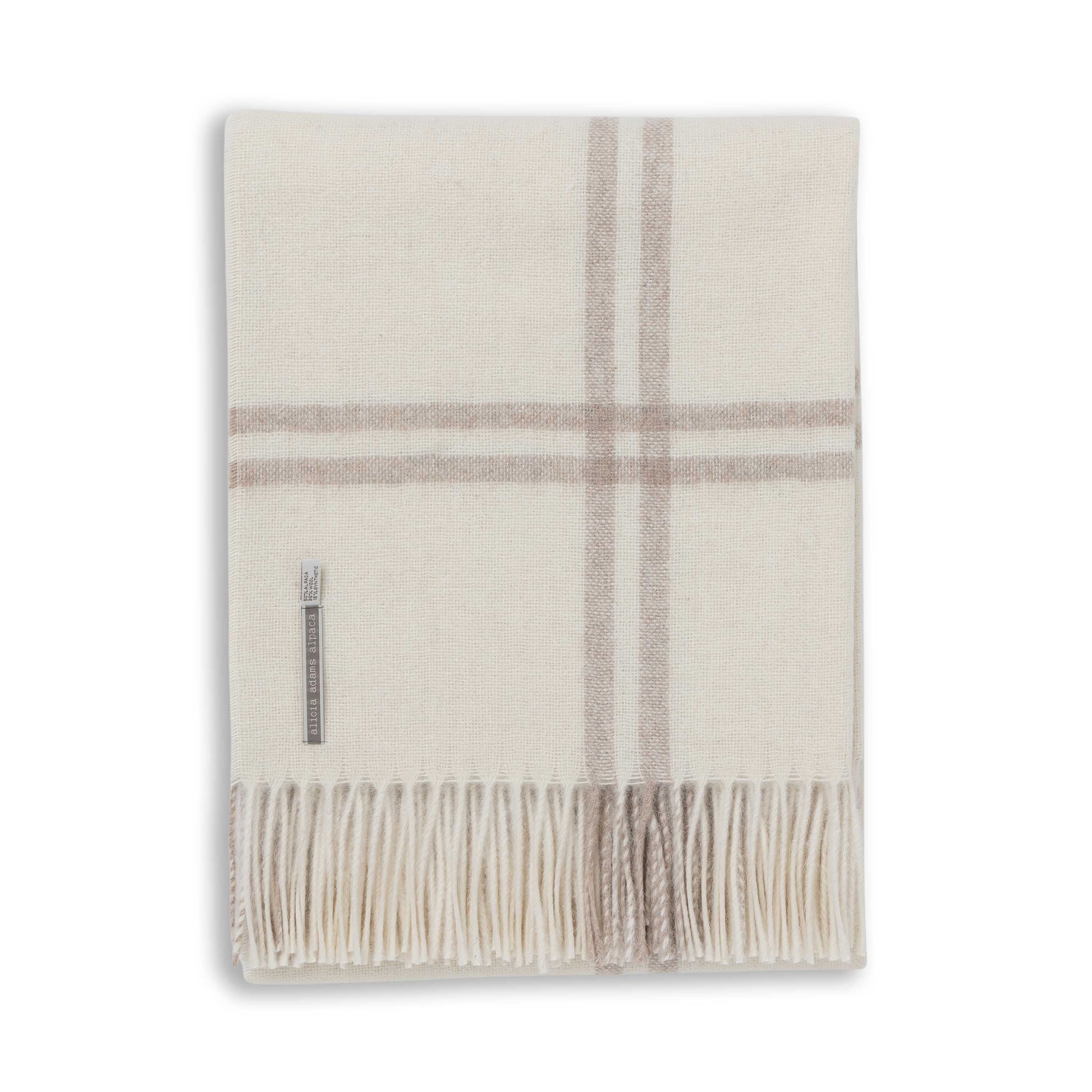 Buy Geneva Throw | Luxury Alpaca Throw | Alicia Adams Alpaca