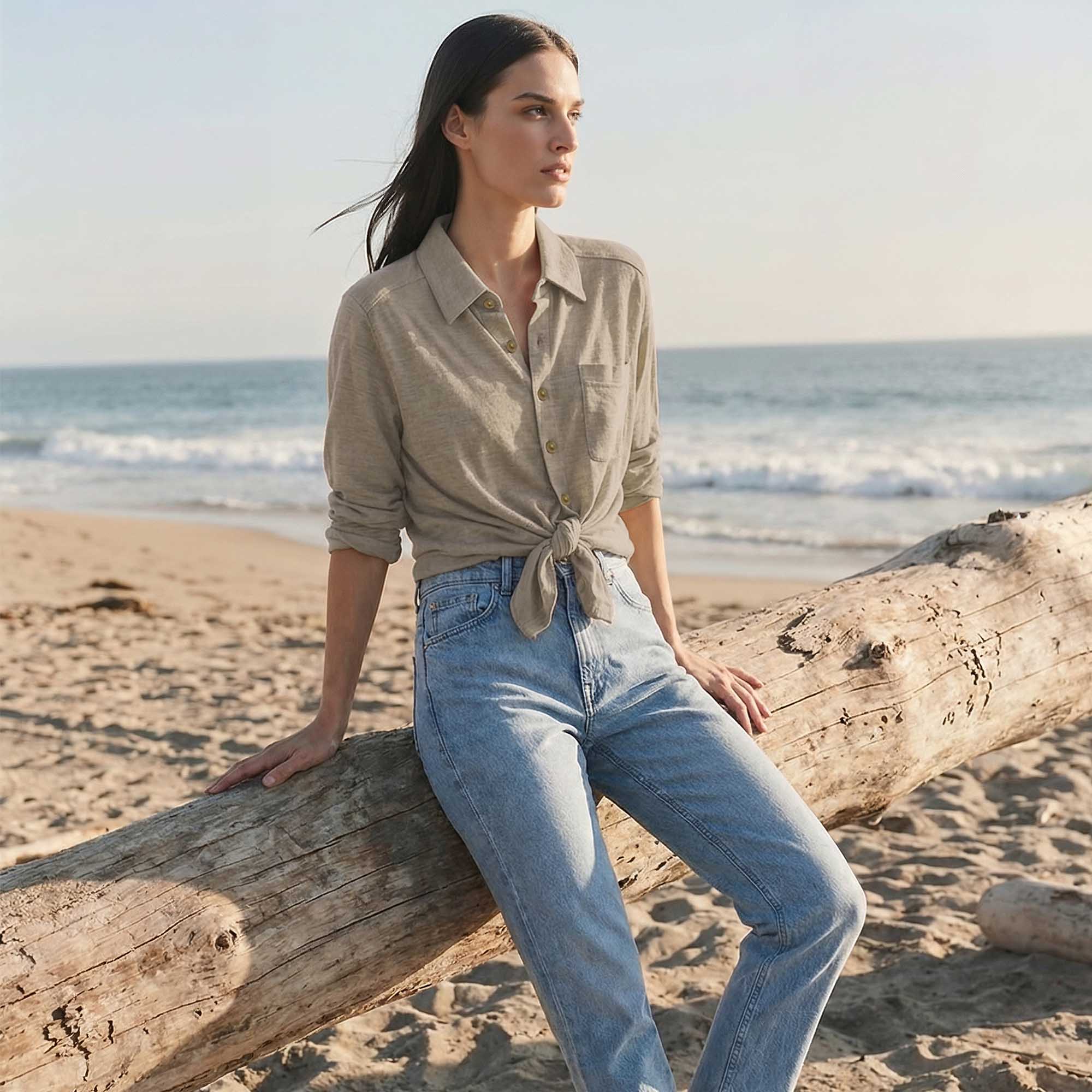 Buy Knit Shirt For Women | Luxury Alpaca Women's Sweater | Alicia