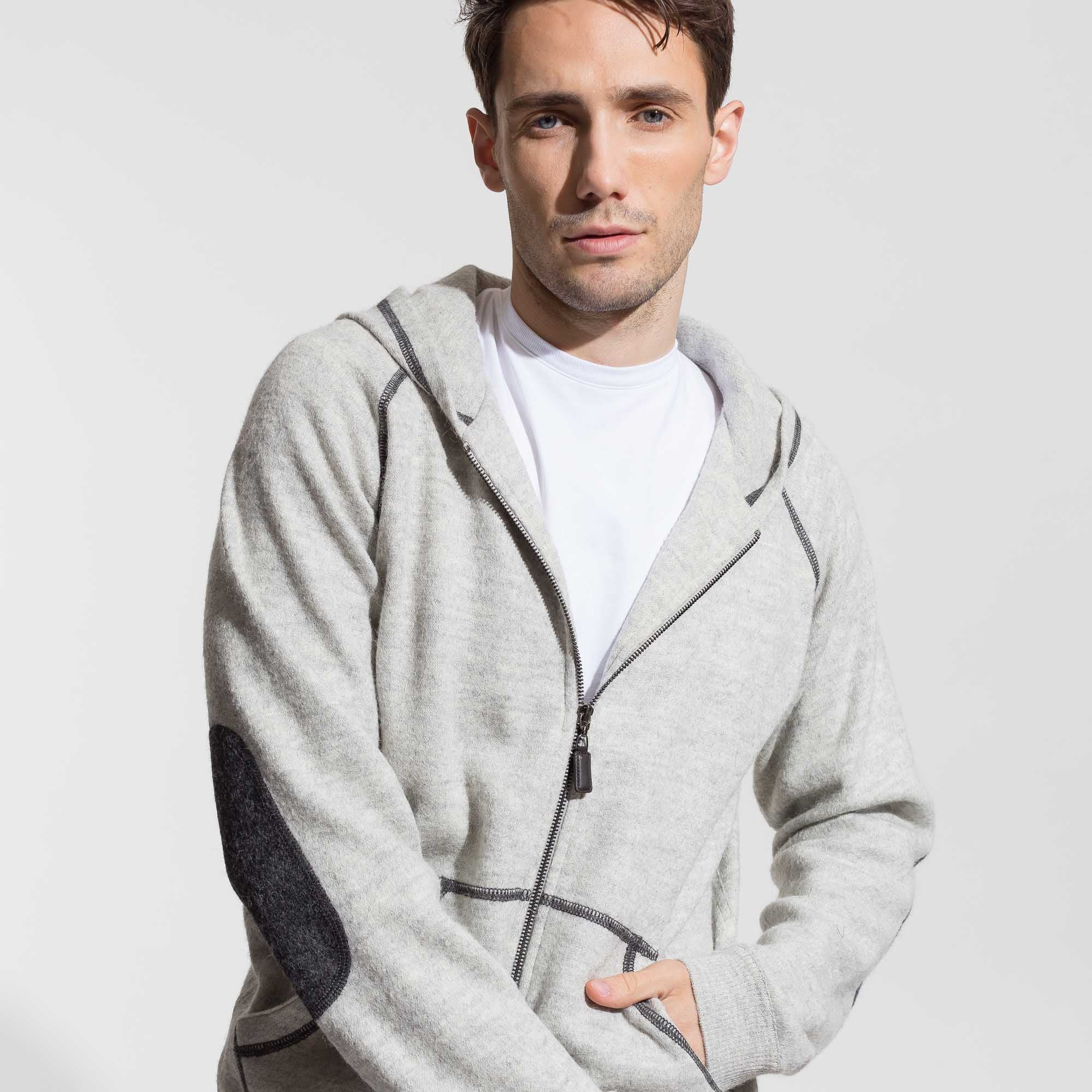 ジャケット・アウター echeveria alpaca wool trip jkt ovy Buy Verbier Zip Up For Men | Luxury Alpaca Men's Sweater | Alicia