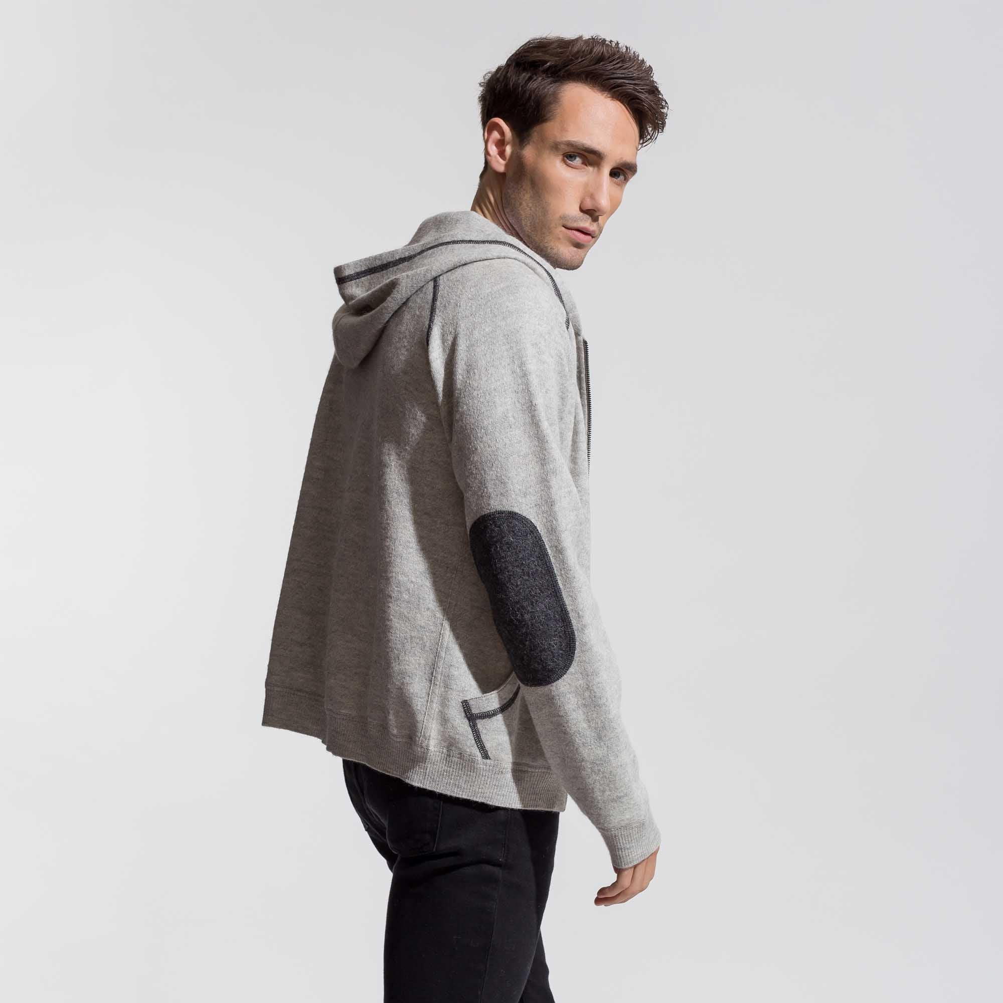 Buy Verbier Zip Up For Men | Luxury Alpaca Men's Sweater | Alicia