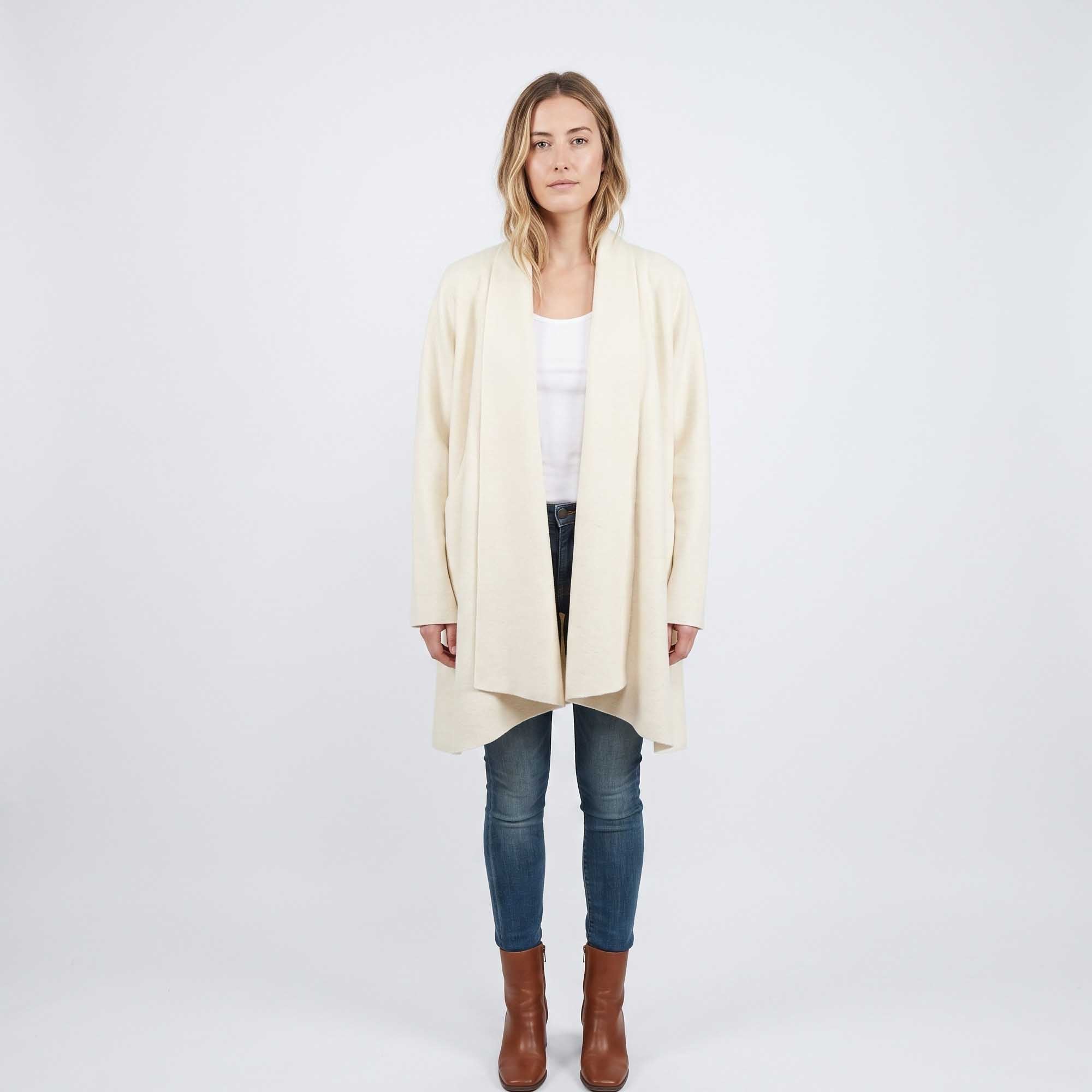 Buy Swing Coat | Luxury Alpaca Jacket | Alicia Adams Alpaca