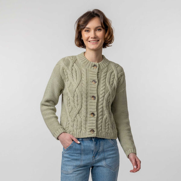 Buy Buckley Cardigan | Luxury Alpaca Cardigan | Alicia Adams Alpaca