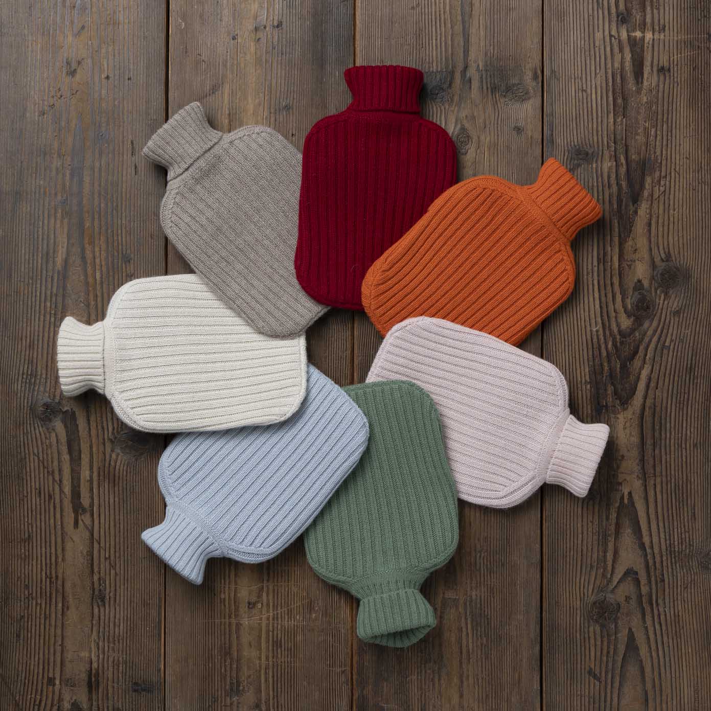 Ribbed Hot Water Bottle
