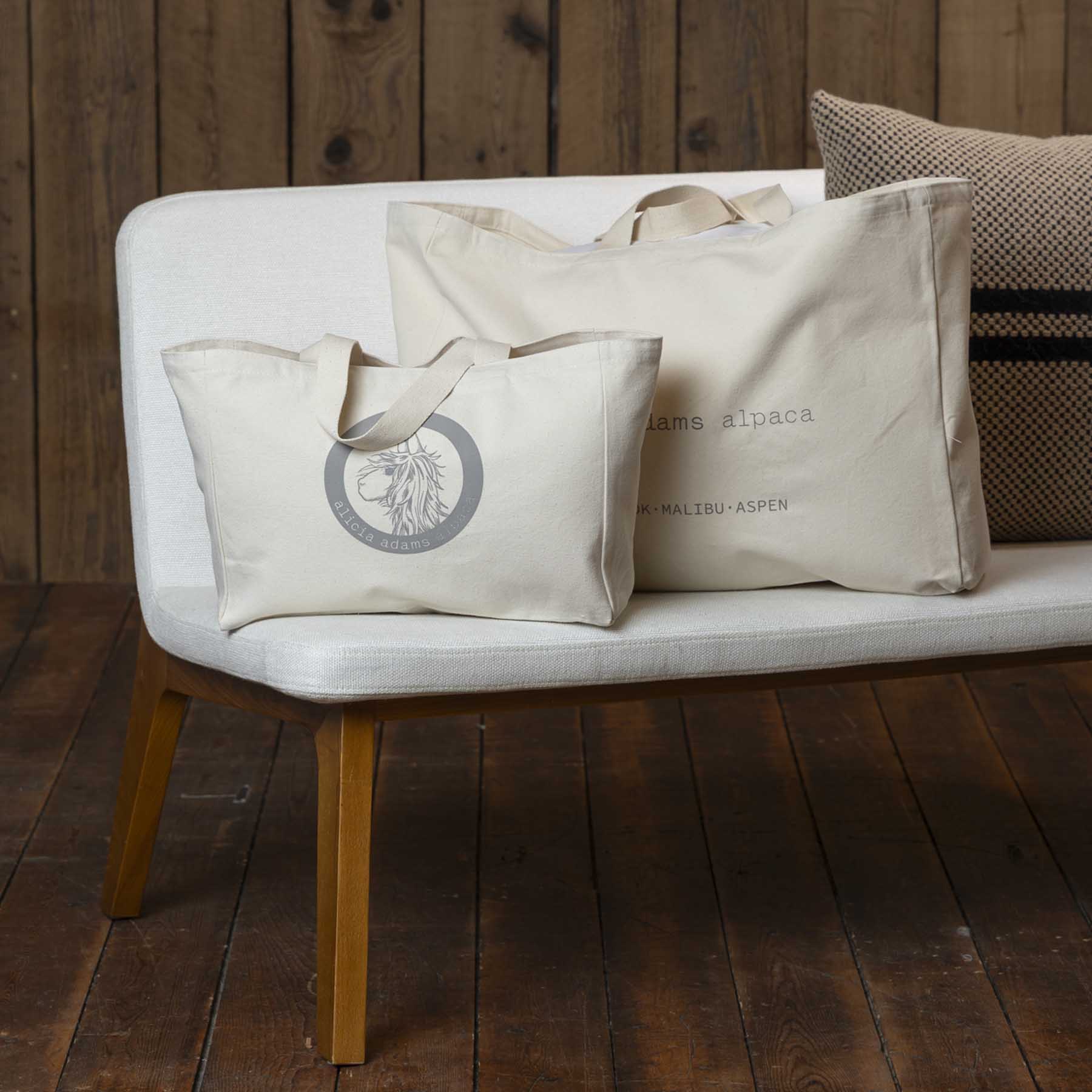 Canvas Tote Bag with Logo