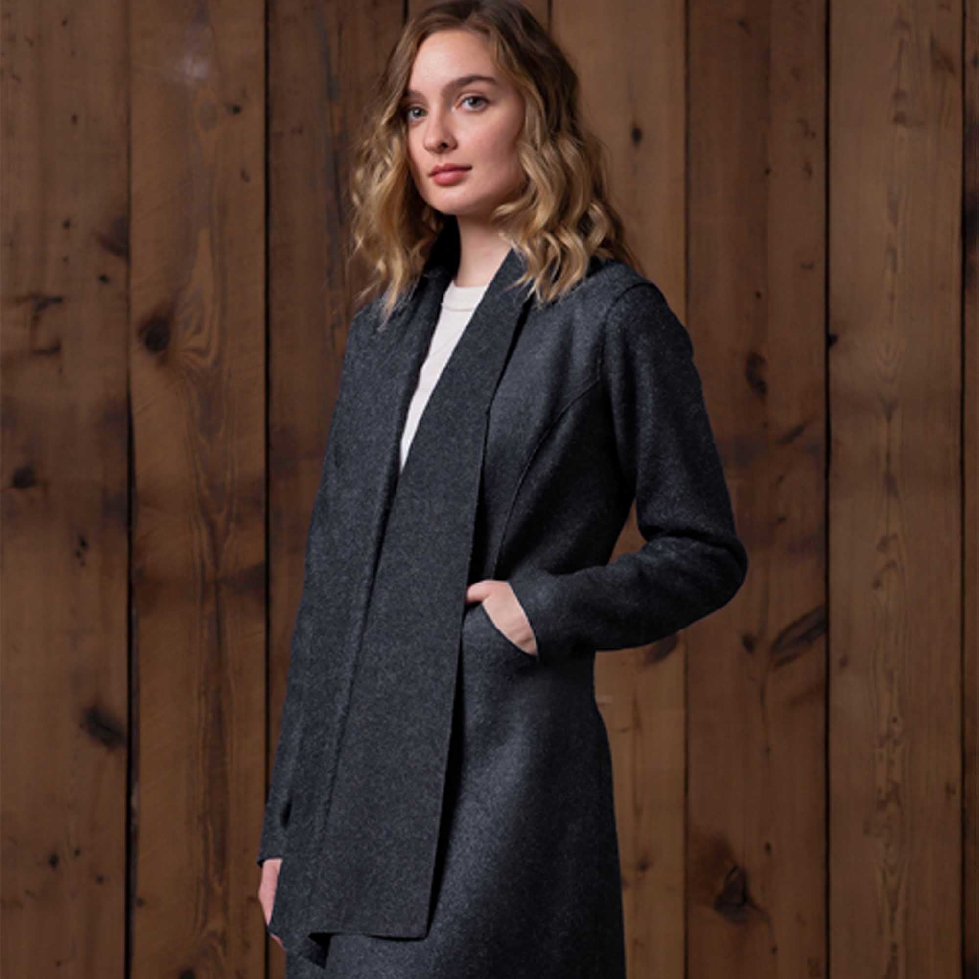 Buy Swing Coat | Luxury Alpaca Jacket | Alicia Adams Alpaca