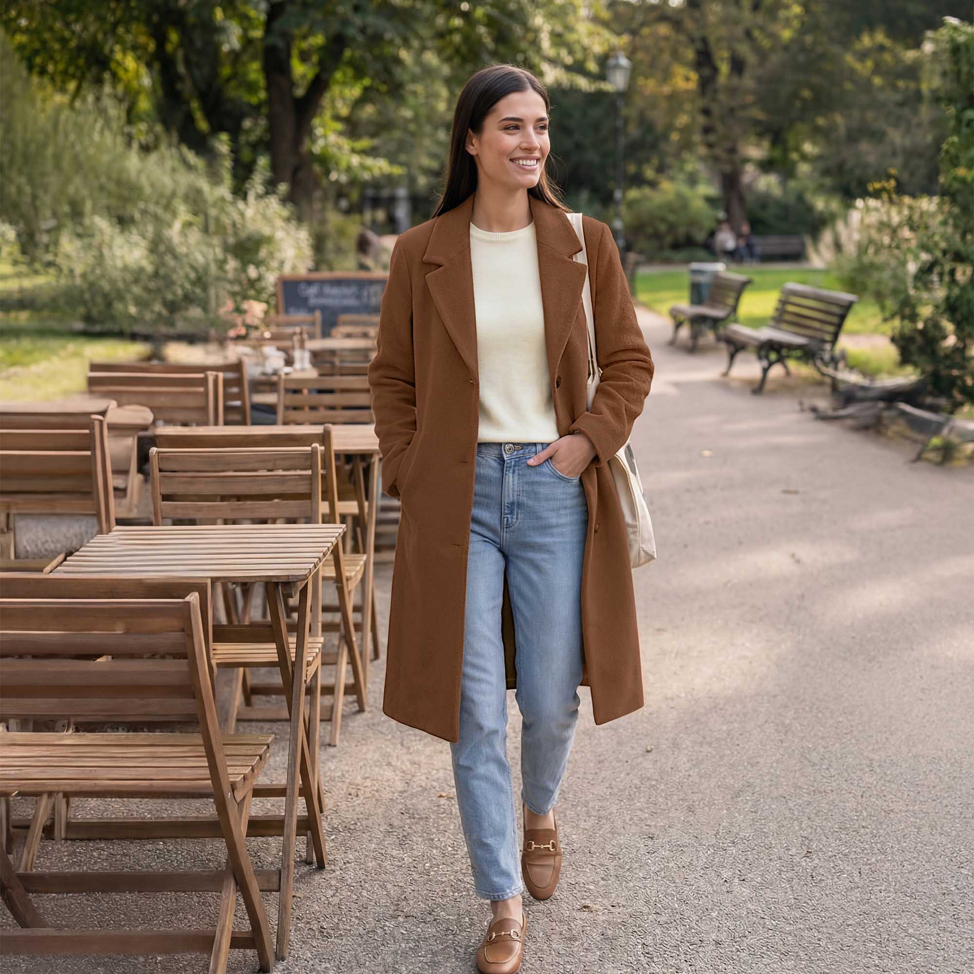 Buy Samira Coat | Luxury Alpaca Women's Coat | Alicia Adams Alpaca