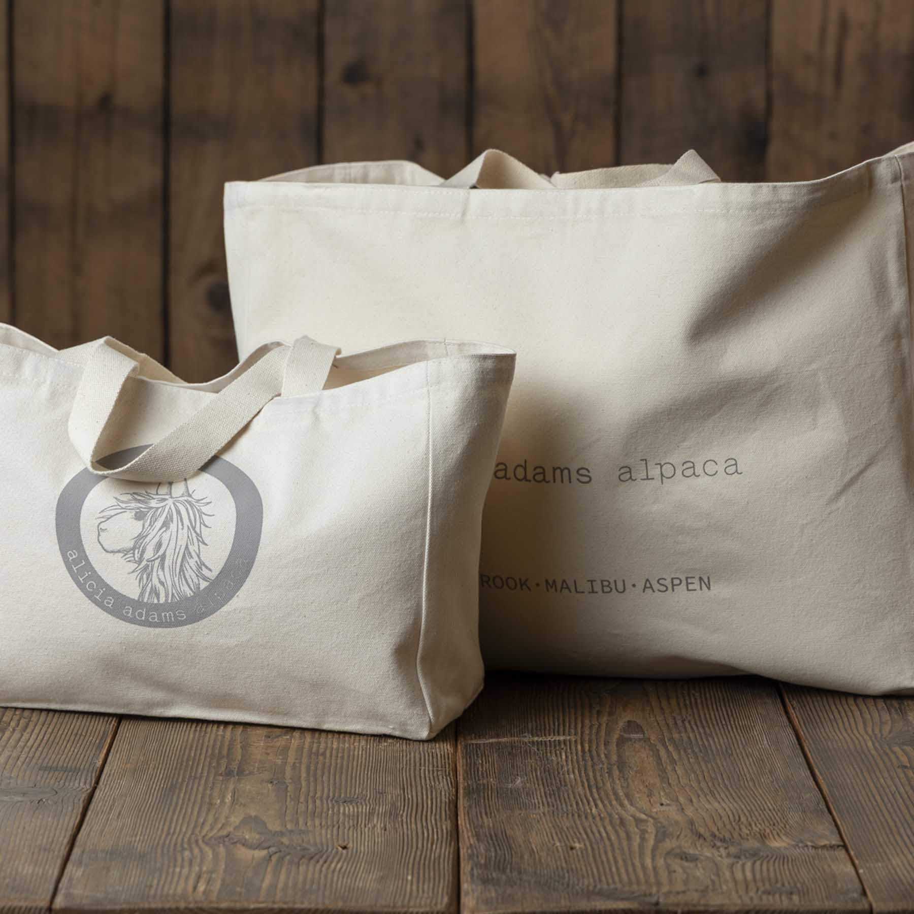 Canvas Tote Bag with Logo