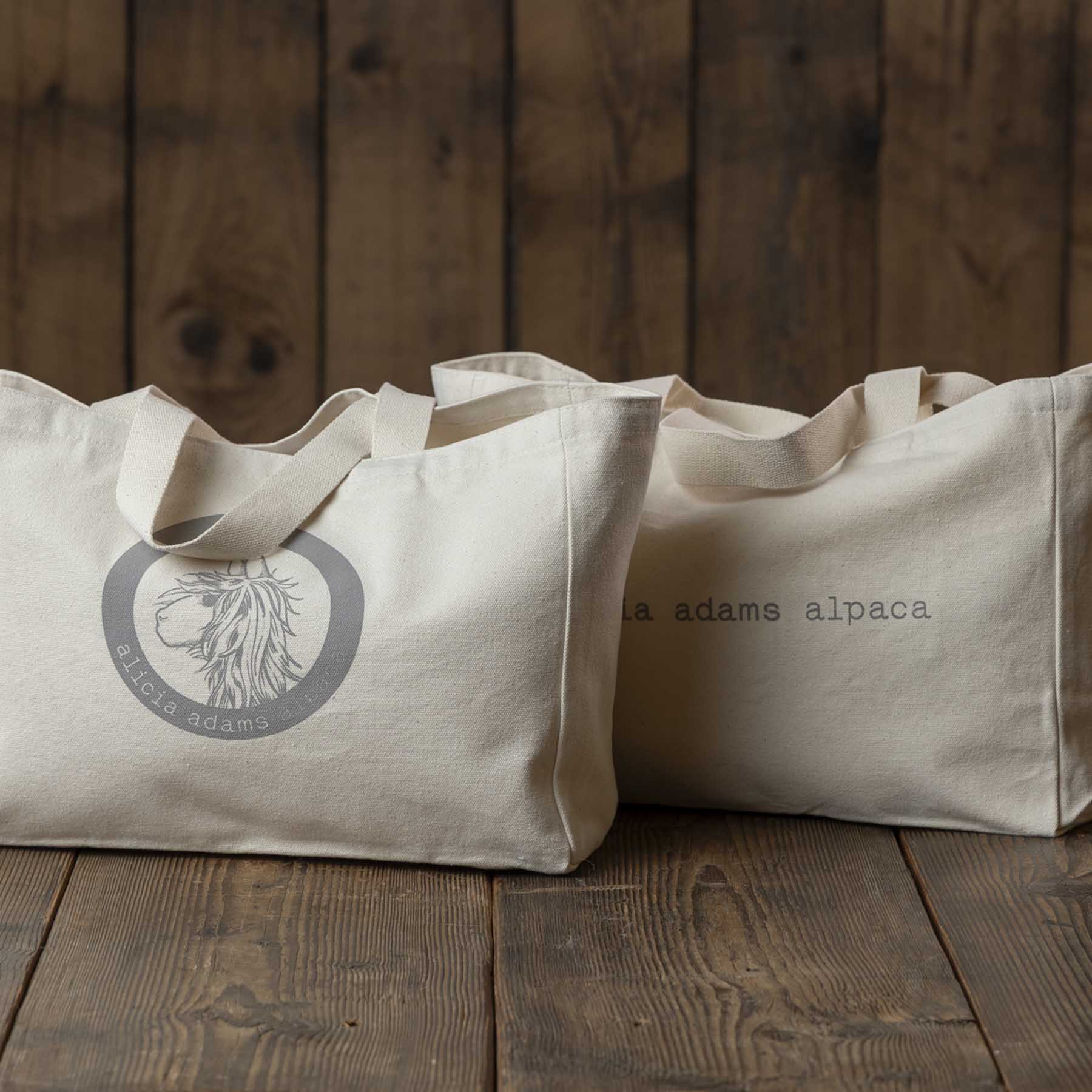 Canvas Tote Bag with Logo