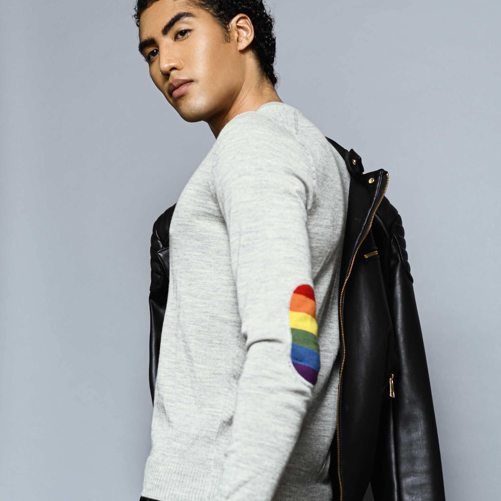 Rainbow Sweater for Men