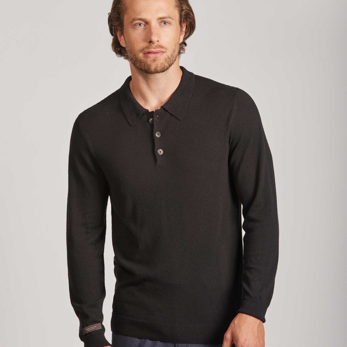 Vicuña Long Sleeve Polo