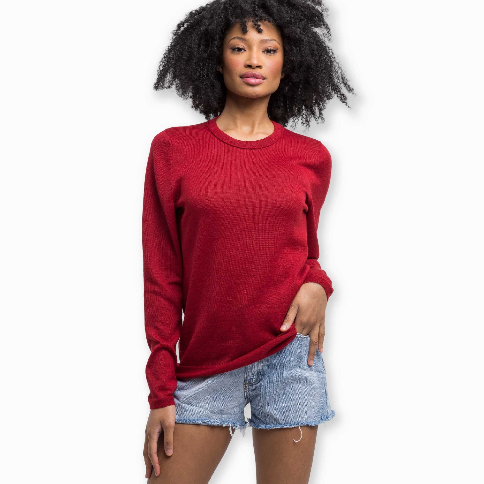 Crew Neck Sweater for Women